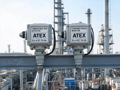 Refinery gas detection skid