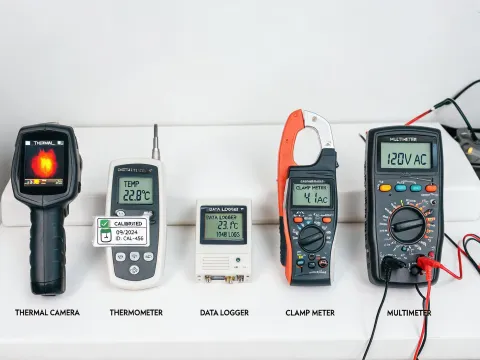 Thermal camera and data logger family